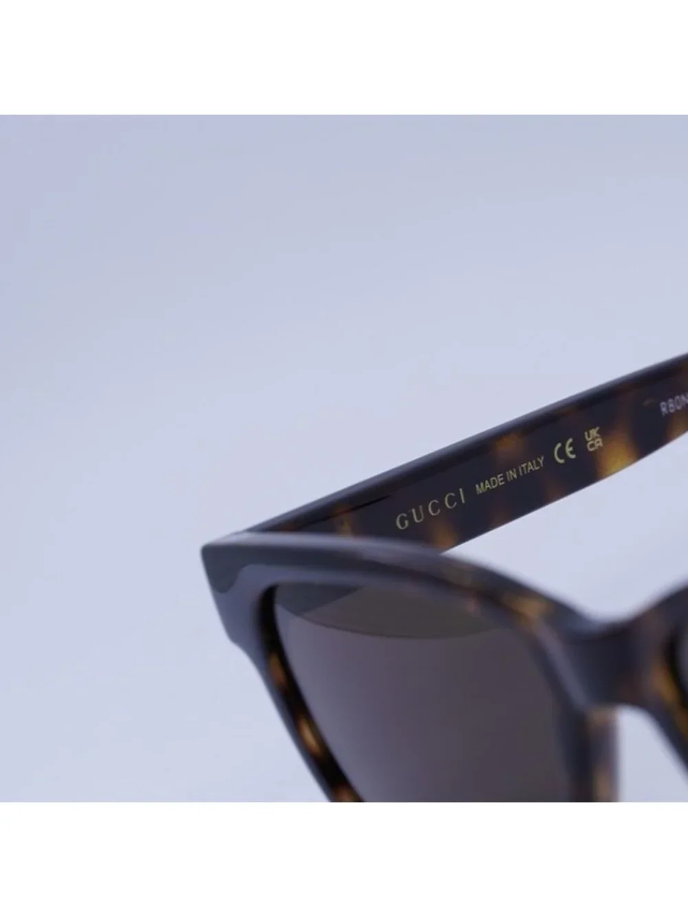 Gucci GG1716S 002 Sunglasses Havana Square Frame, Brown Lenses